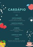 cardápio dieta do hcg